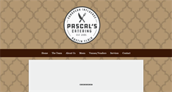 Desktop Screenshot of pascalscatering.com